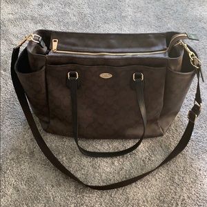 SOLD❗️Coach Diaper Bag